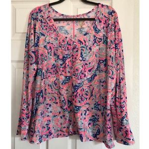 EUC Lilly Pulitzer Long Sleeve Top